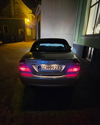 Mercedes-Benz CLK cena 26999 przebieg: 270000, rok produkcji 2004 z Chojnice małe 67